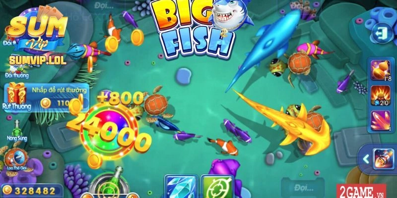 Bắn Cá Vui Vẻ Cực Đã Tại Sumvip, Nhận Thưởng Liền Tay!