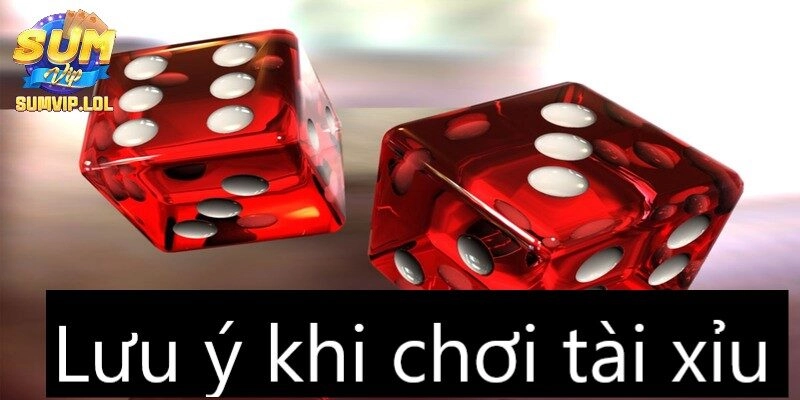 Những lưu ý khi chơi