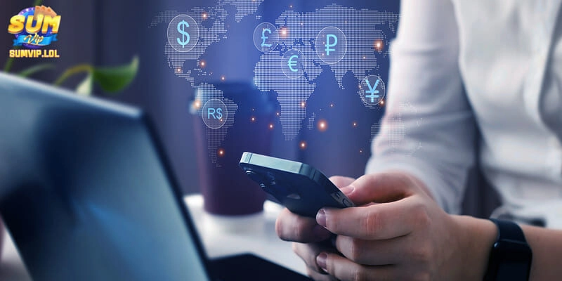 Nạp tiền vào Sumvip bằng ví điện tử diễn ra nhanh chóng