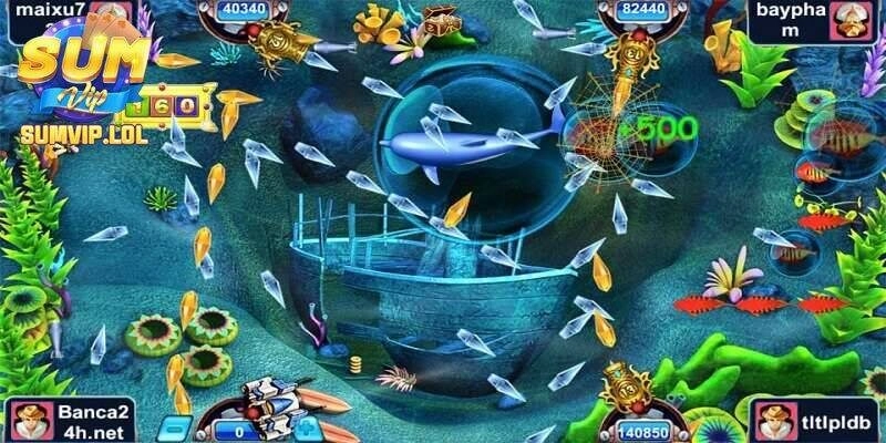 Trải nghiệm bắn cá với thao tác linh hoạt, chế độ tự động tiện lợi!